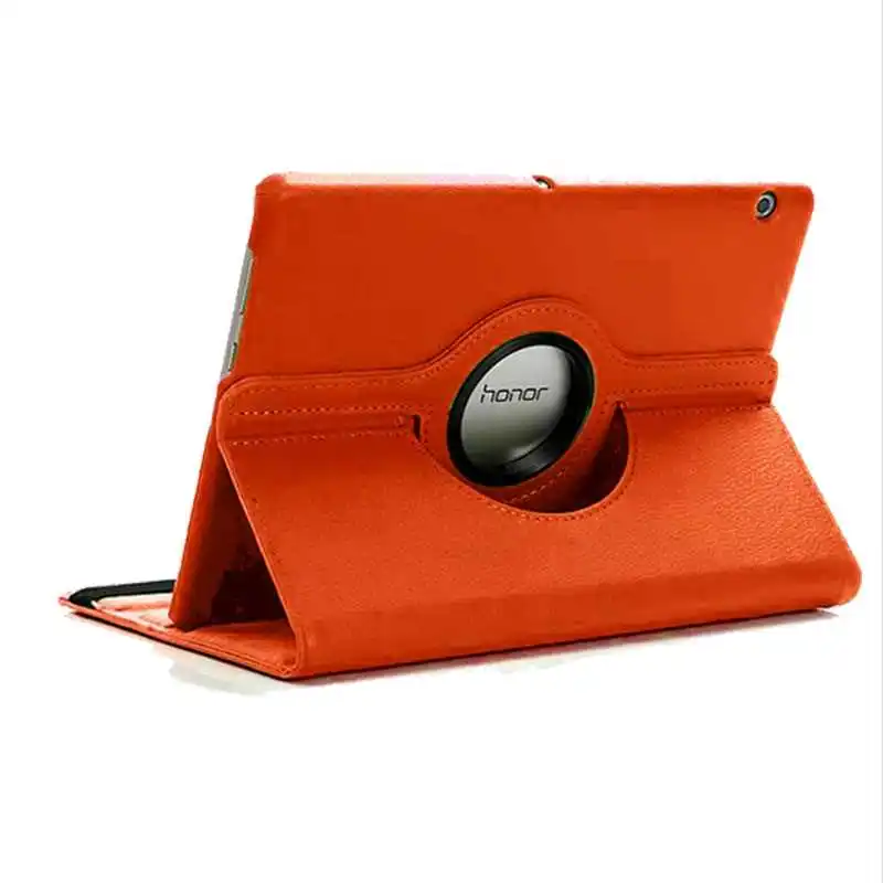 Joomer 360 Вращающийся Кожаный чехол с откидной подставкой 9," для huawei MediaPad T3 10 чехол для huawei MediaPad T3 10 чехол для планшета - Цвет: Orange