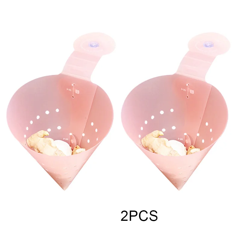Foldable Sink Fliter Leftovers Plastic Suction Cup Style Hollow out Collapsible Drain Filter BJStore