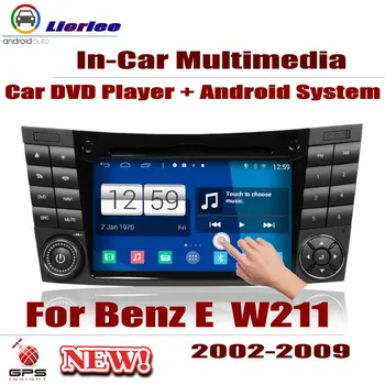 

For Mercedes Benz E Class W211 2002-2009 Car DVD GPS Navigation System HD Screen Radio Stereo Integrated Multimedia
