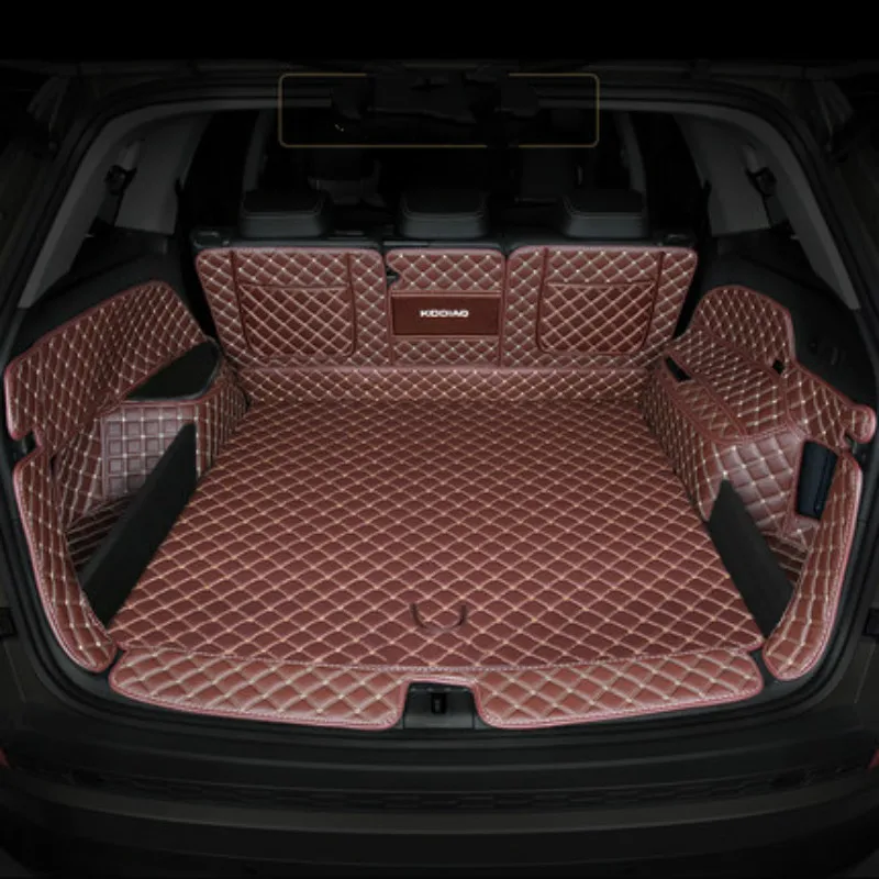 

Full Covered Waterproof Durable Non Slip Custom Car Boot Mats Trunk Carpets for Toyota Highlander 5 Seats 7seats