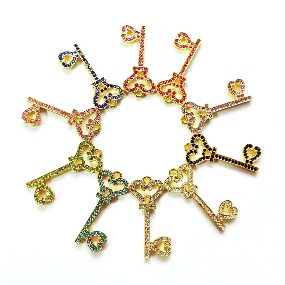 

10pcs Key charms for women DIY jewelry accessories K009