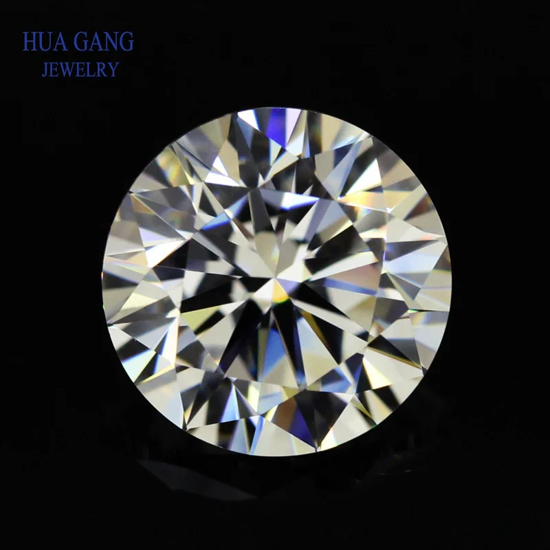 Round Brilliant Cut 0.5ct IJ Color Loose Moissanite Beads 5mm VVS1 Excellent Cut Grade Test Positive Lab Diamond Gemstones Round Brilliant Cut 0.5ct IJ Color Loose Moissanite Beads 5mm VVS1 Excellent Cut Grade Test Positive Lab Diamond Gemstones