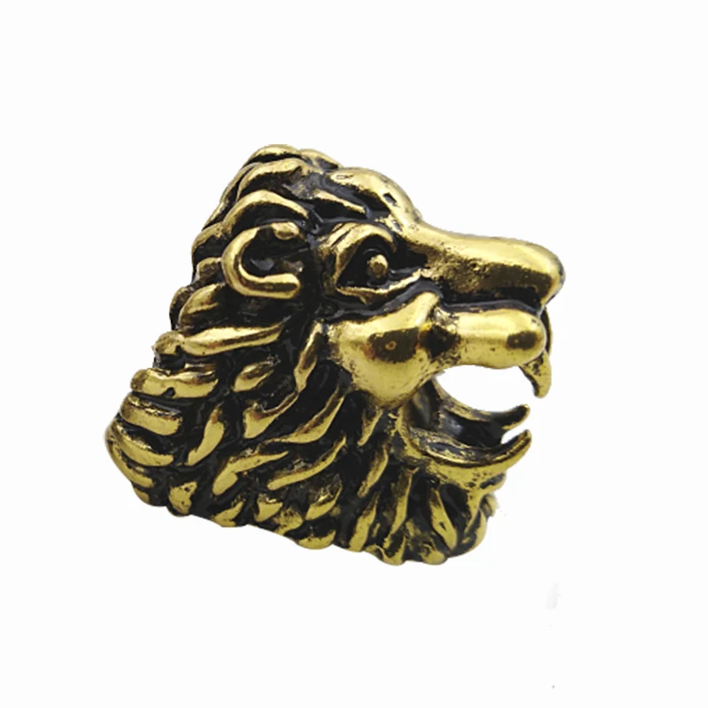 

Lion Design Cigarette Holder Rack Finger Ring Cigarette Smoking Accessories-Gold