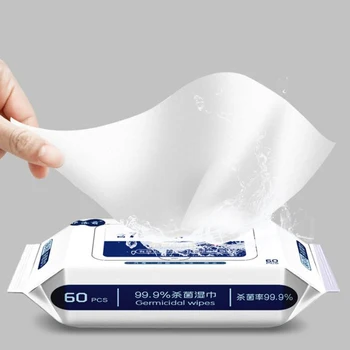 

75% Alcohol Swabs Wipes Antiseptic Disinfection 60Pcs/pack