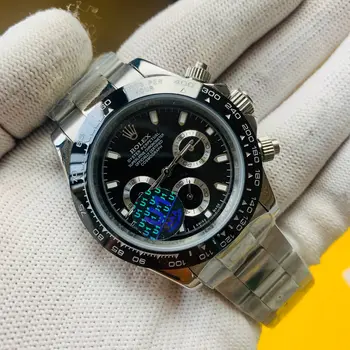 

25Classic designer watches Luxury Brand Gold & Silver watch Men automatic self-wind sweeping movement AAA Watches Day-Tona