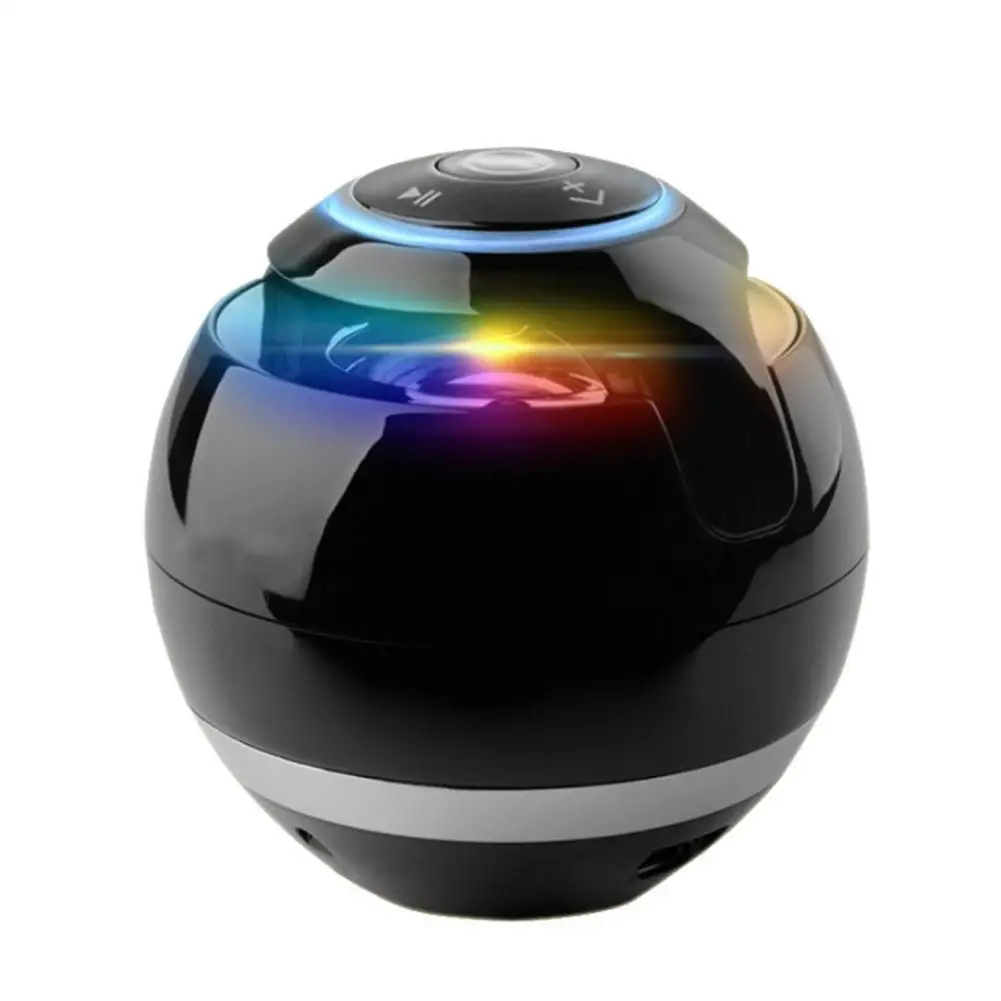 Портативный Колонка беспроводной Bluetooth динамик в форме шара мини Handfree TF fm-радио с микрофоном MP3 Глобус аудио-динамик для мобильного телефона ПК