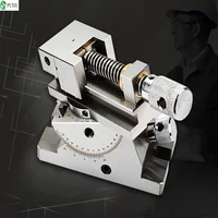 Universal precision vise Stainless steel flat-nose pliers Grinding machine inclined flat-nose pliers 2 inches 2