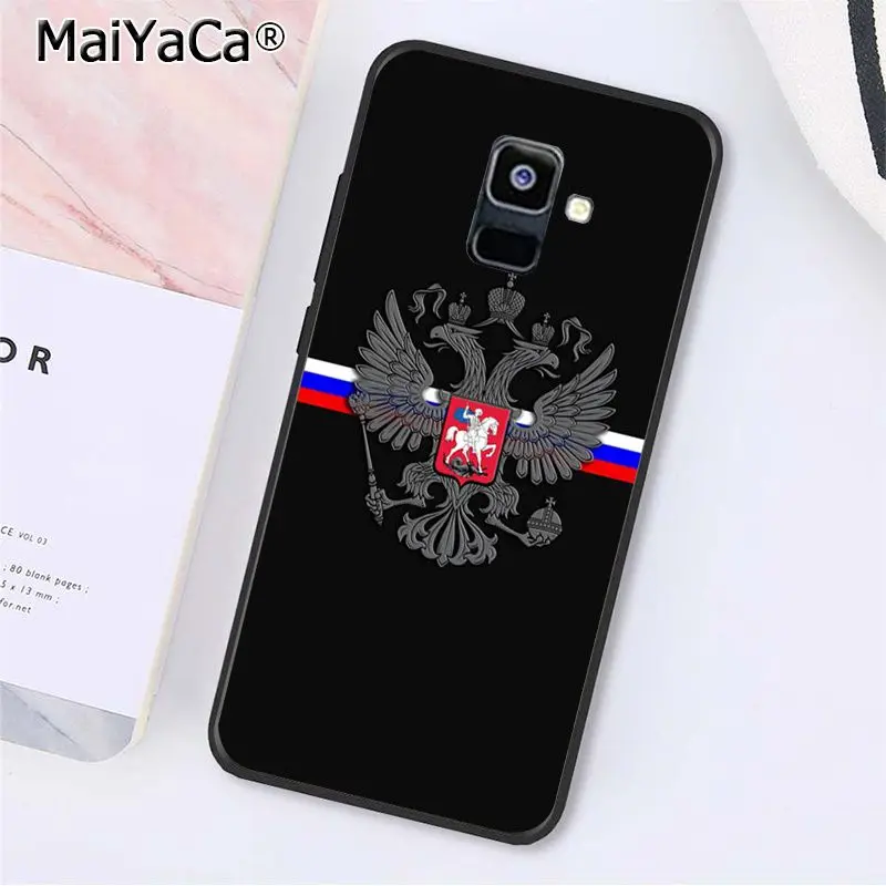 MaiYaCa Армении Албании флаг России эмблема чехол для телефона для samsung Galaxy A7 A8 A6 плюс A750 A9 A50 A70 A20 A30 A40