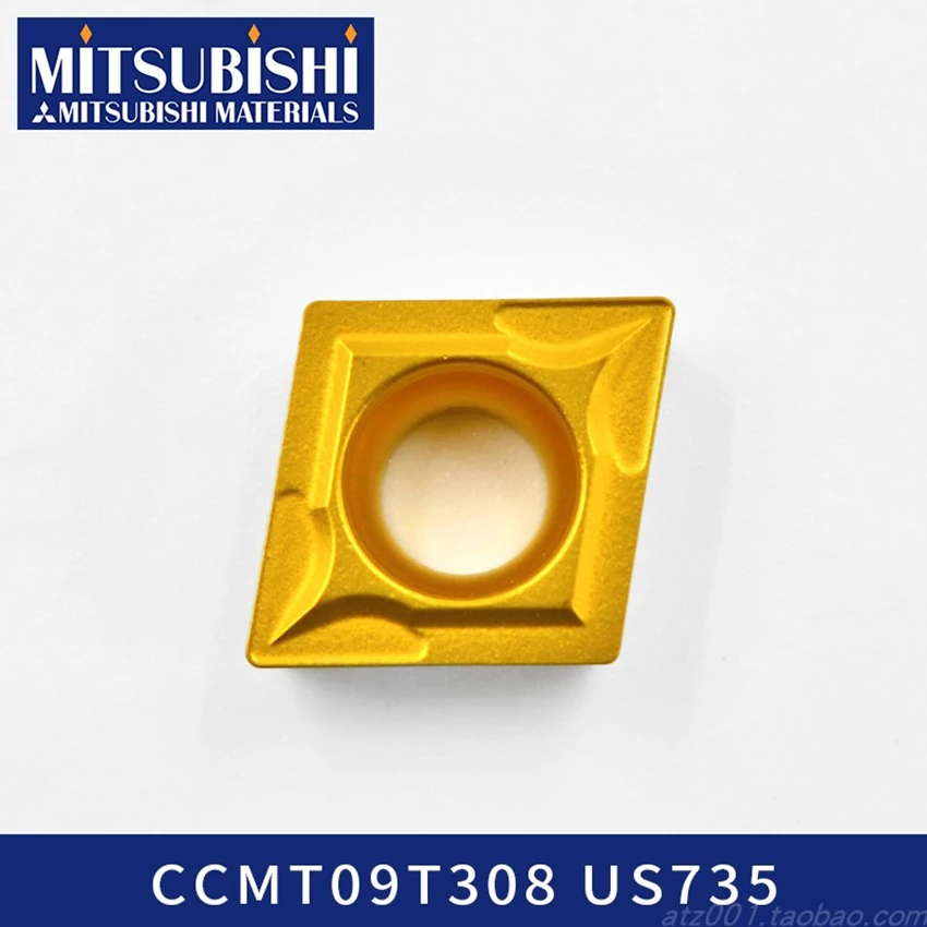 MITSUBISHI CCMT09T302 US735/CCMT09T304 US735/CCMT09T308 US735 CNC поворотные твердосплавные вкладыши расточные оригинальные из нержавеющей стали