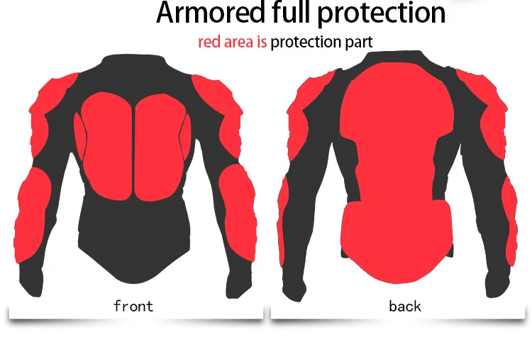 WOSAWE Спортивная мотоциклетная Броня Защитная куртка поддержка тела повязка для мотокросса Защитная Экипировка нагрудная Лыжная защита