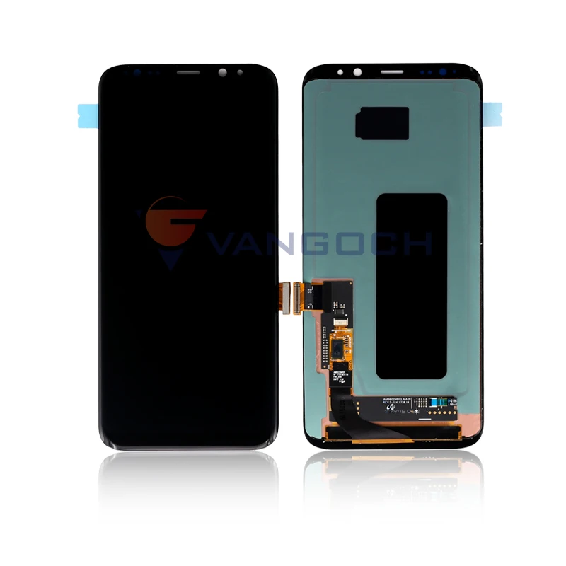 И Супер Amoled ЖК-экран для samsung Galaxy S8 дисплей G950 S8 Plus G955 сборка Замена с рамкой