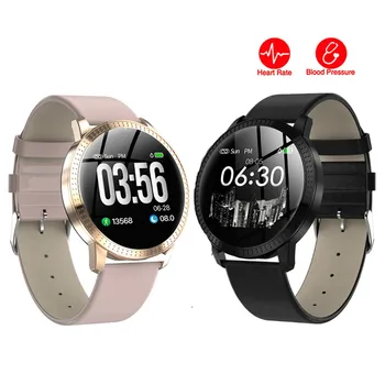 

CF18 Smart Watch OLED Color Screen Fitness Tracker Bracelet Heart Rate Blood Pressure Monitor Waterproof For Men Women watches