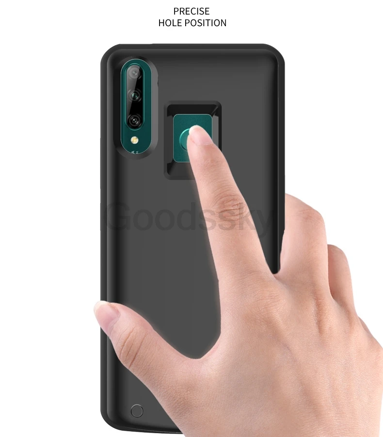 Силиконовый противоударный чехол для зарядного устройства для huawei Y9 Prime, запасной внешний аккумулятор, чехол для huawei P Smart Z, чехол для зарядного устройства