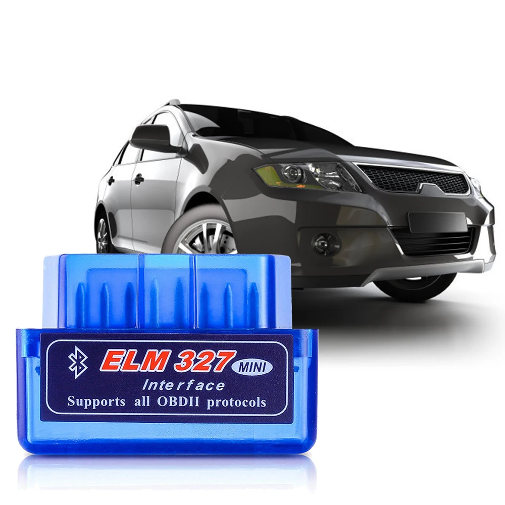 TOSPRA V2.1 ELM327 OBD2 сканер ELM 327 OBD диагностический интерфейс Bluetooth для Android/PC|Кабели и