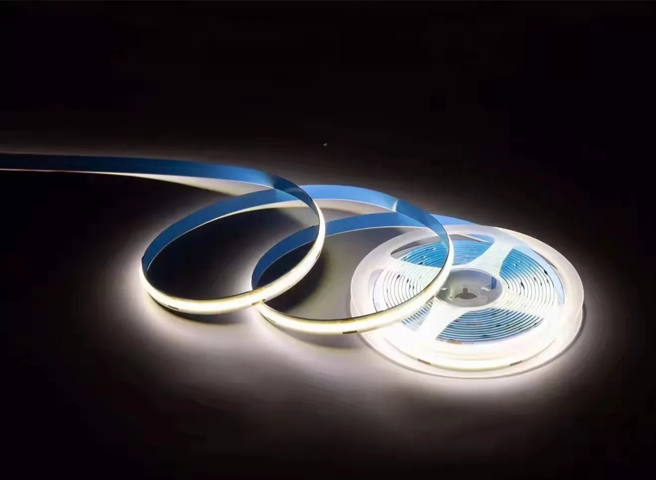 DC12V 384 LEDs COB LED Strip RGB 630LEDs Flexible COB LED Lights Red / Greeen / Blue / Ice Blue / Pink / Gold LED Tape 5m/Lot