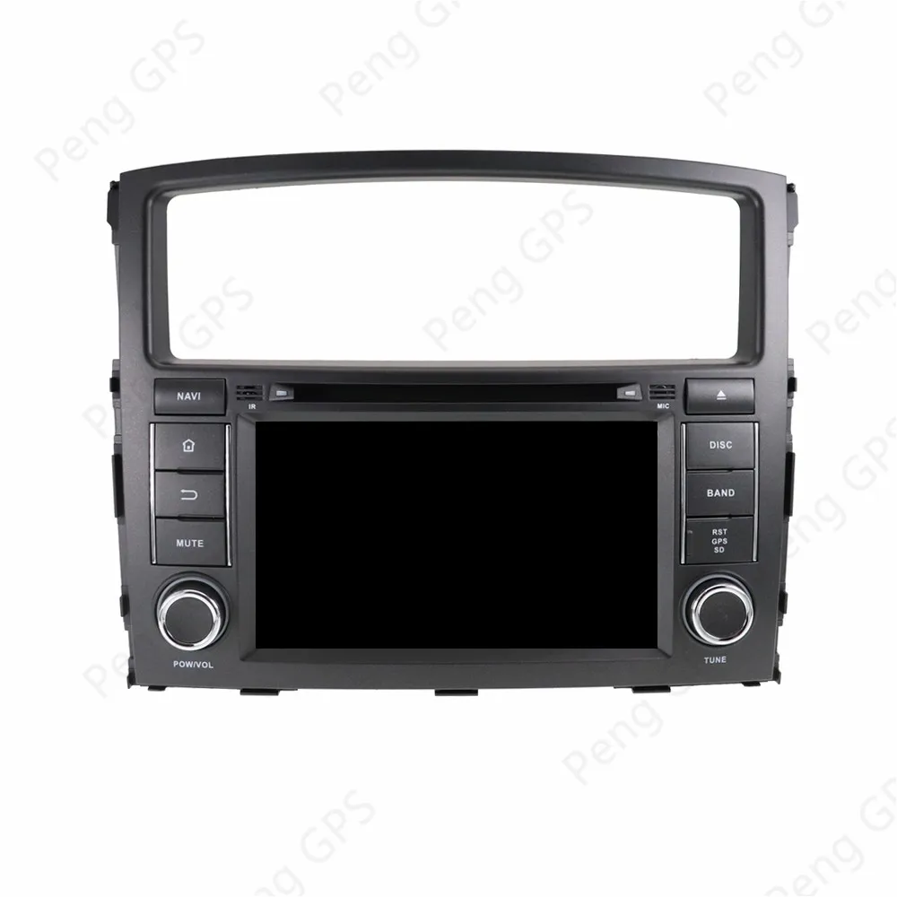 Android 9,0 автомобильный DVD мультимедийный плеер радио gps навигация для MITSUBISHI PAJERO 2006-2012 стерео Мультимедиа ips экран HD