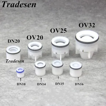 

1Pc Plug-in Plastic Non-Return Valve Spring Check Outer Dia.10-32mm For Aquarium Garden irrigation Water Meter Valve Anti Drip