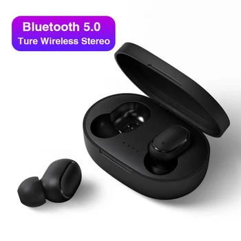 

A6S TWS Stereo Sound Bluetooth Earphone Wireless HIFI Headset Bloototh Earbuds for Xiaomi IPhone Huawei Samsung
