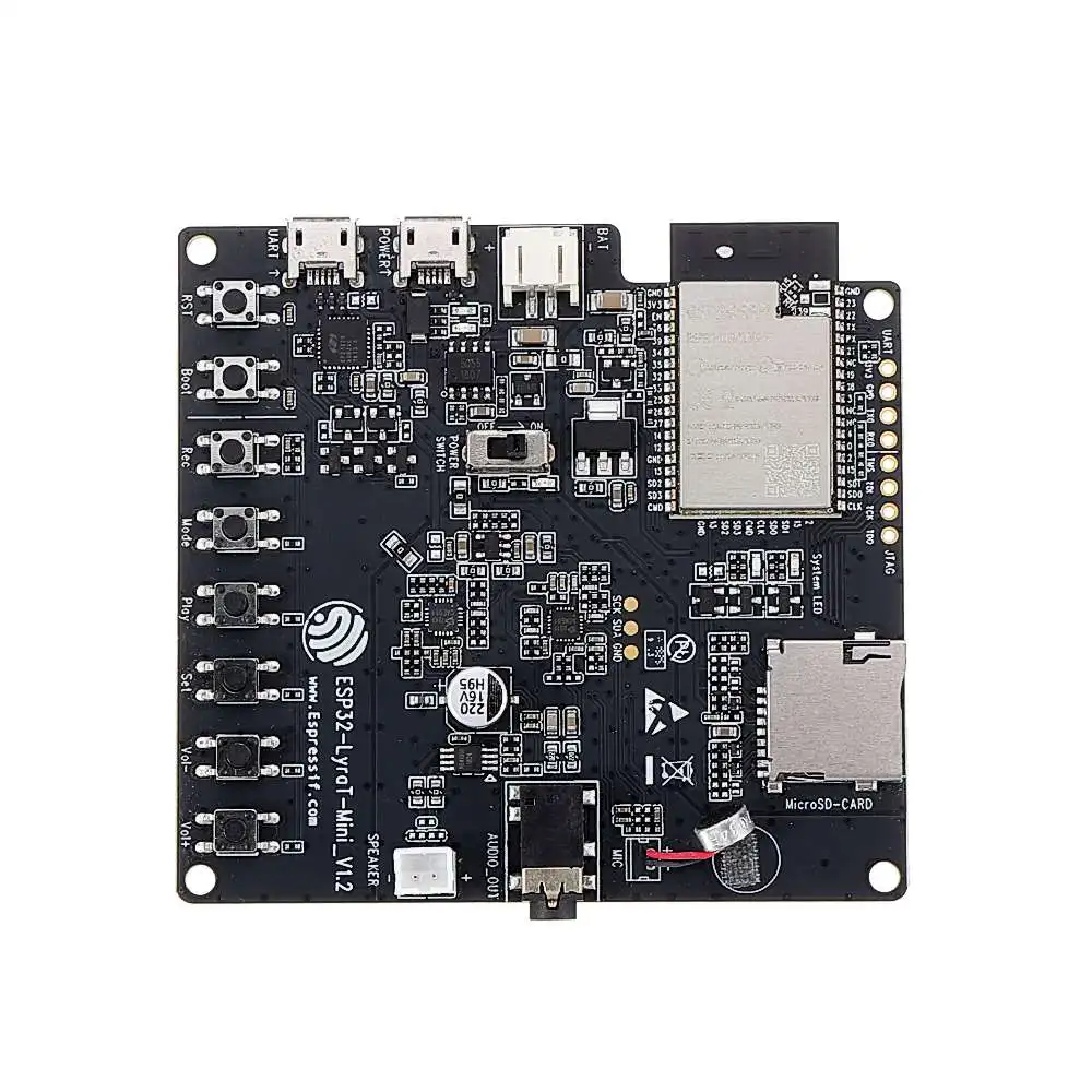 LEORY 1 шт. ESP32-LyraT-Mini аудио макетная плата с микрофоном ESP32 USB-UART