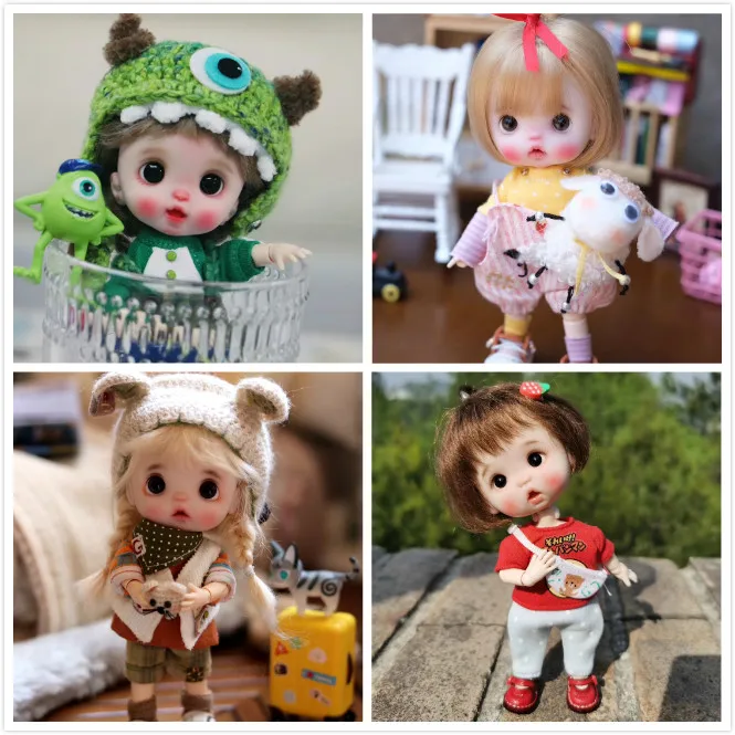 OB11 1/8 BJD куклы OB DIY полимерная глина 2020|Куклы| |