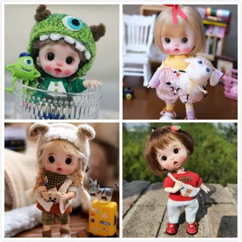 

OB11 doll customization 1/8 BJD dolls OB doll DIY polymer clay 2020