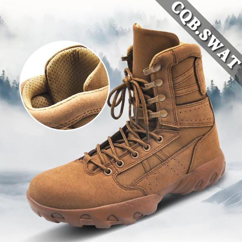 Botas militares tácticas del ejército hombre, zapatos térmicos antideslizantes, resistentes al desgaste, para escalada, combate y Trekking|Zapatos senderismo| - AliExpress