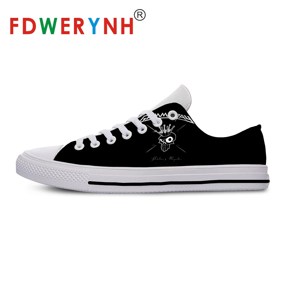 

Men's Low-top Casual Shoes Gamma Ray Band Most Influential Metal Bands of All Time 3D Pattern Logo Men Shoes