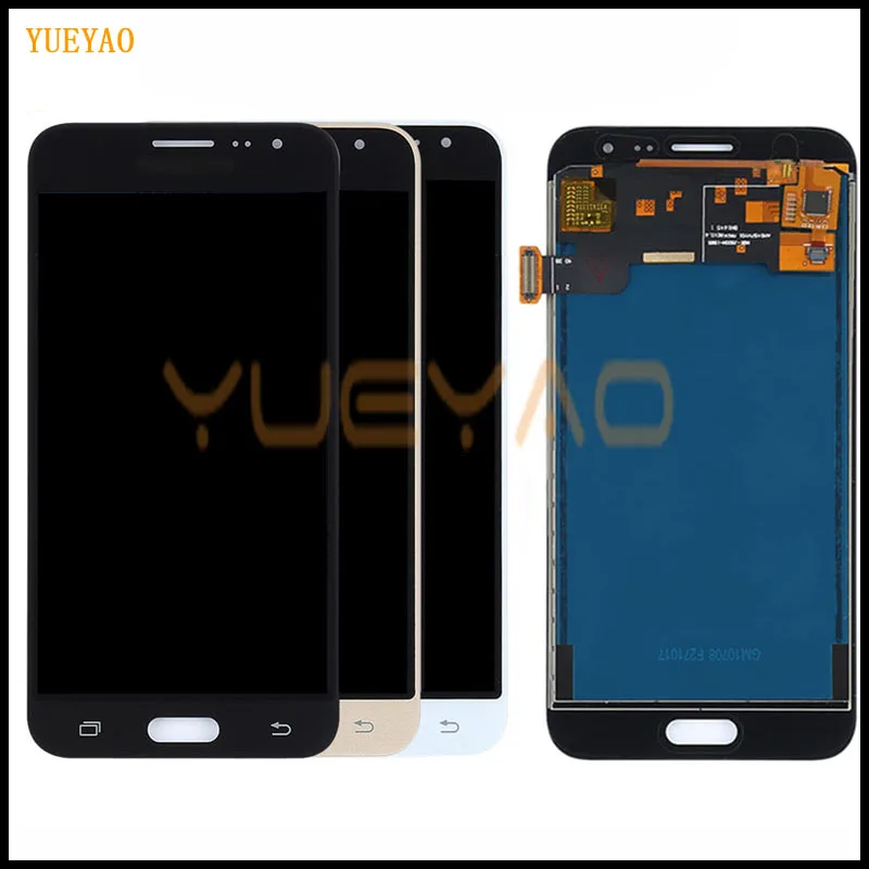 Для samsung Galaxy J3 2016 J320 J320A J320F J320M ЖК-дисплей с кодирующий преобразователь сенсорного