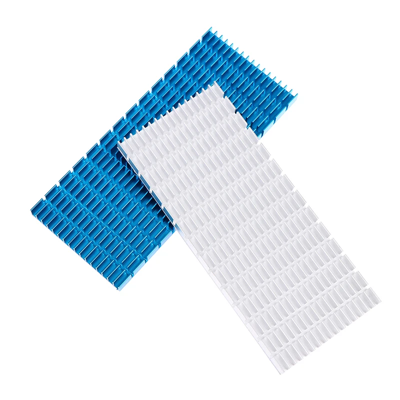 Aluminum Radiator Fin Mobile Phone Cooling Heatsink Radiator Cutting Slot Heatsink Blind Radiating Fin Heat Sink 150*65*8MM 1Pc aluminum heatsink radiator