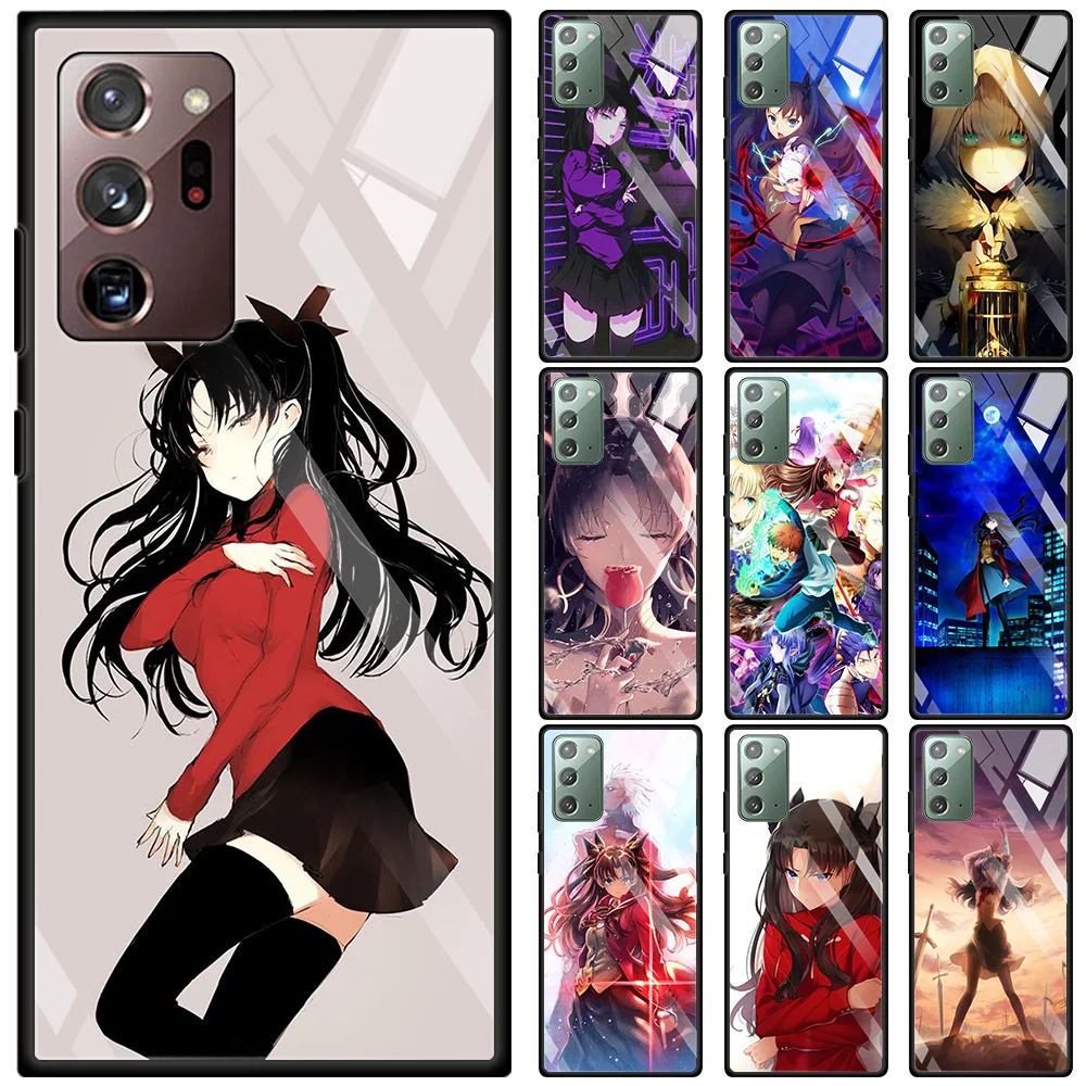 Чехол для телефона Fate Zero Tohsaka Rin Samsung Galaxy Note 20 ultra 5G 10 Plus 10lite 9 8 Fundas силиконовый