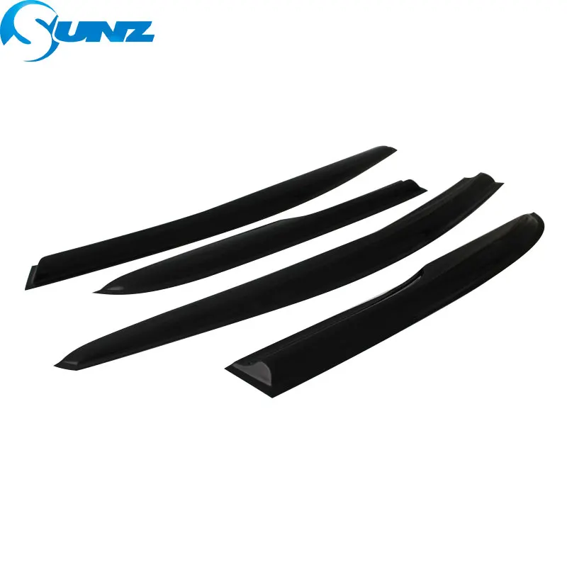 

Side window deflectors For PEUGEOT 207 2009 2010 2011 2012 2013 hatchback Window Visor Vent Shades Sun Rain Deflector Guard SUNZ
