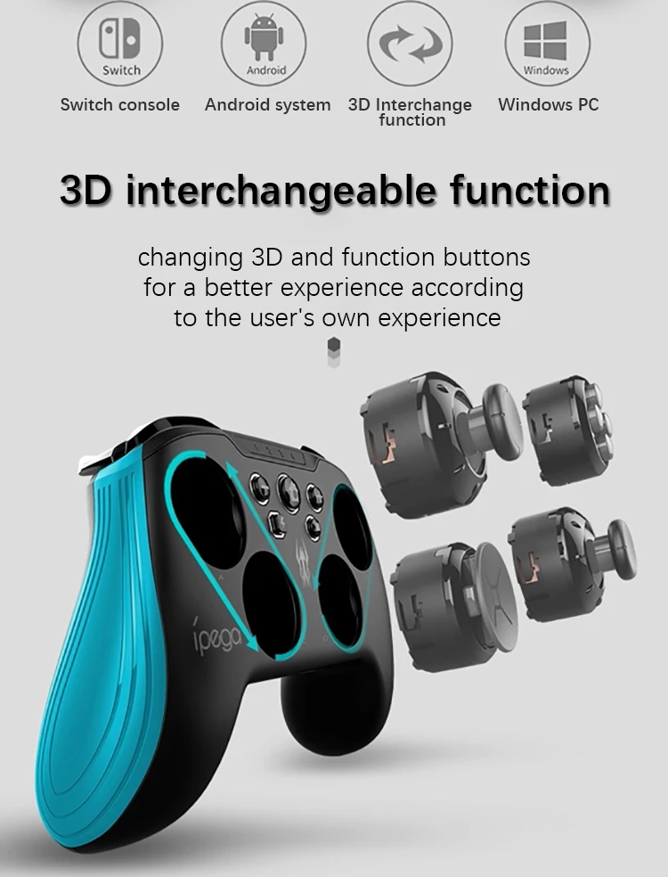 IPega PG 9139 контроллер беспроводной Bluetooth геймпад джойстик игровой для переключения