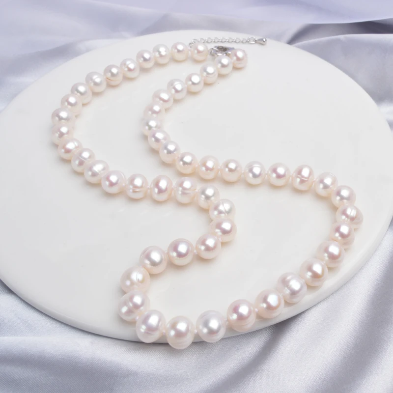Женское Ожерелье чокер из натурального пресноводного жемчуга|jewelry necklace women|jewelry