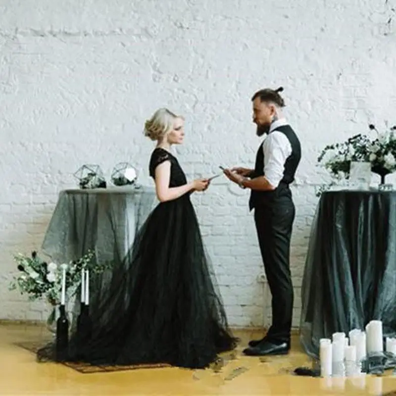 black-gothic-wedding-dresses-with-short-sleeves-modest-jewel-neck-fairy-beach-bri   de-gowns-robes-de-mariee