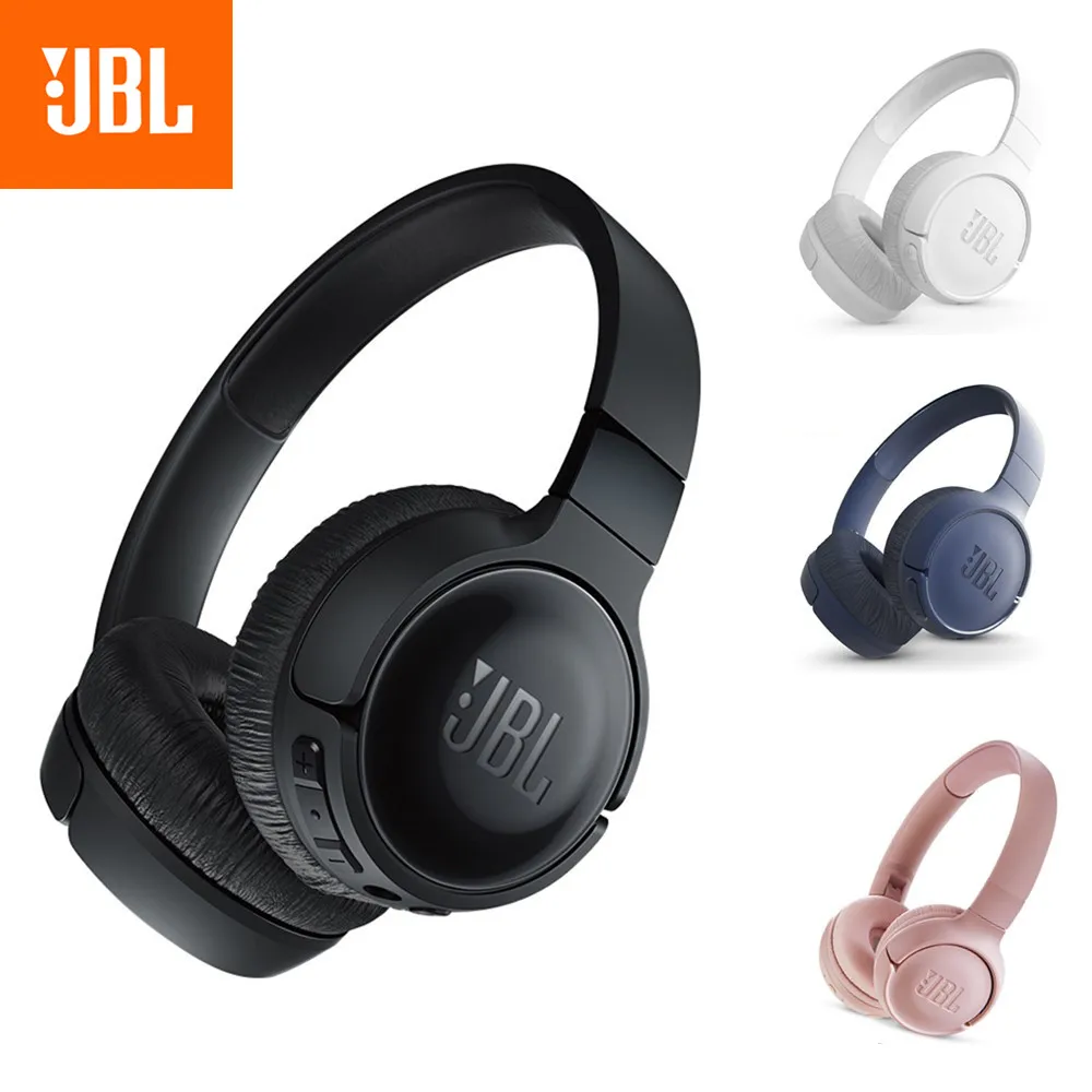 Беспроводные Bluetooth-наушники JBL T500BT Спортивная игровая гарнитура с глубокими