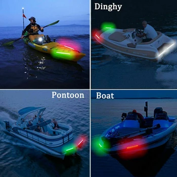 

2Pcs LED Light Car Trailer Boat Side Marking Indicator DC 12V Replacement