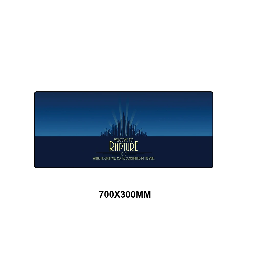 SHQB-010 Игровой коврик для мыши Bioshock, коврик для офисной мыши, коврик для настольной мыши, коврик для мыши, ПК, геймера, игровые коврики, игровая клавиатура, аксессуары для компьютера - Цвет: SHQB-010