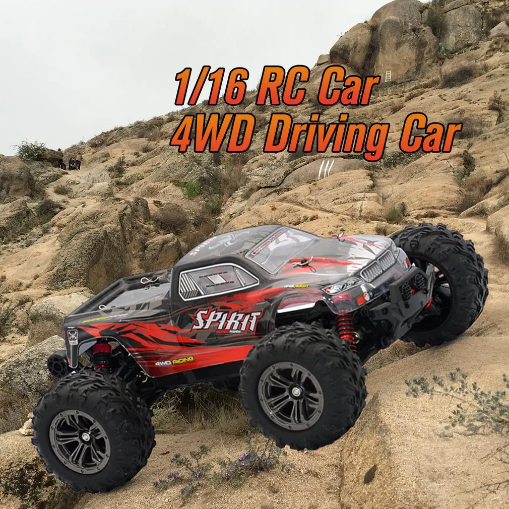 9135 1:16 RC автомобиль 4WD Вождение пустынный грузовик щеткой моторы привод Bigfoot пульт дистанционного управления модель автомобиля внедорожник игрушка