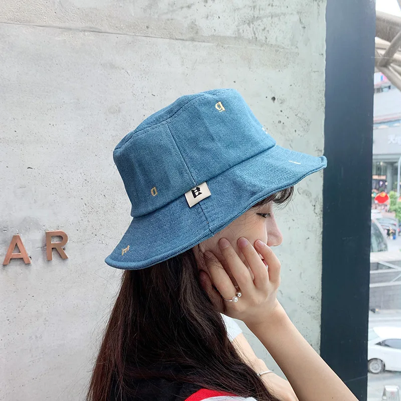 

Korean-style Versatile Casual Bucket Hat Women's Summer Outdoor Topee Japanese-style Literature And Art Casual Bucket Hat Outdoo