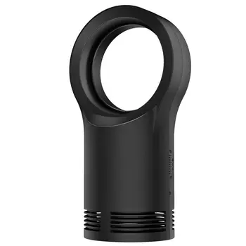 

Portable Mini Bladeless Hot Fan Heater Table Desktop Air Warmer for Winter Home Office EU Plug