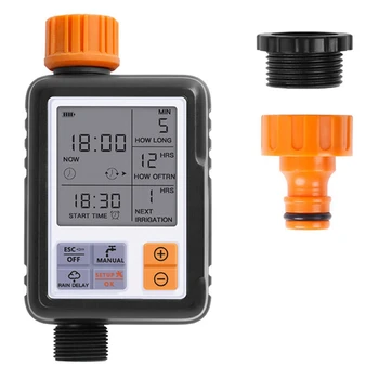 

Smart Programmable Water Timer Sprinkler Timer Faucet Digital Watering Timer For Garden Lawn