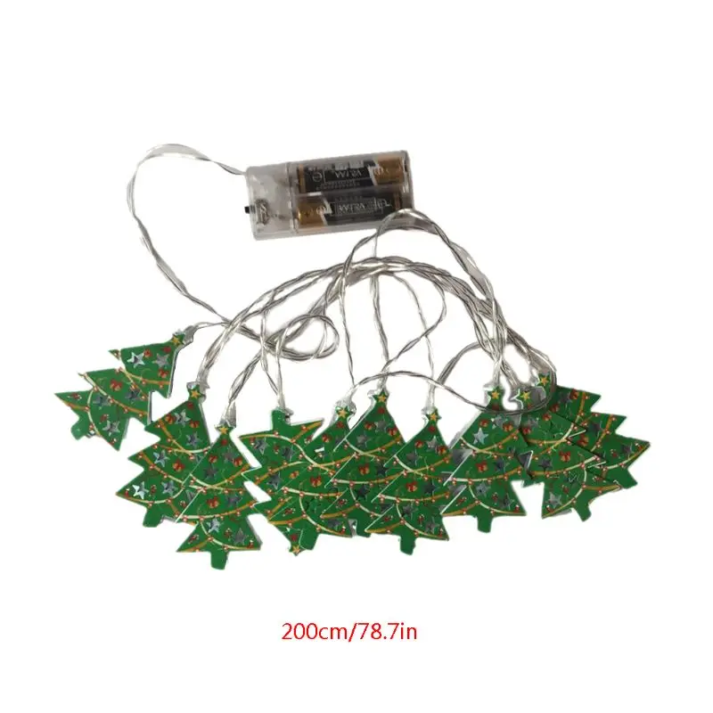 20 LED Chritmas String lights-Battery Operated, Warm White Lights Indoor Decoration for Festival,Holidays,Home,Party