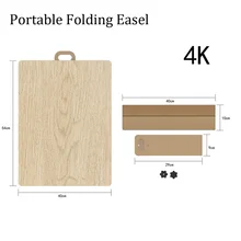 Складной мольберт портативный деревянный мольберт для рисования эскиз набор для рисования мольберт 4k доска для рисования