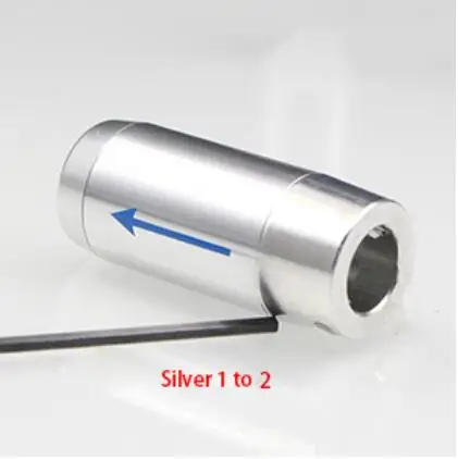 Silver 1 to 2 2 шт. алюминиевый сплав динамик банан RCA Штекер кабель провода сплиттер Y брюки загрузки спикер линия сплиттер адаптер рукав G1028 - Цвет: Silver 1 to 2
