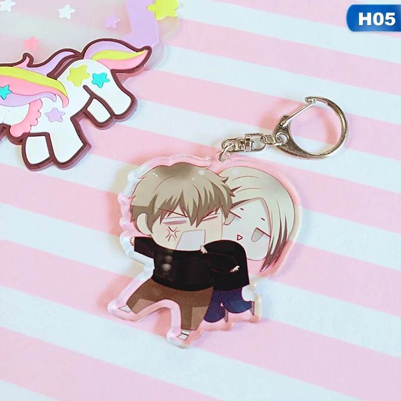 KEY4742H05 19 дней брелок с мультяшной фигурой старый Xian Hetian Jian Yi брелок для ключей - Цвет: KEY4742H05