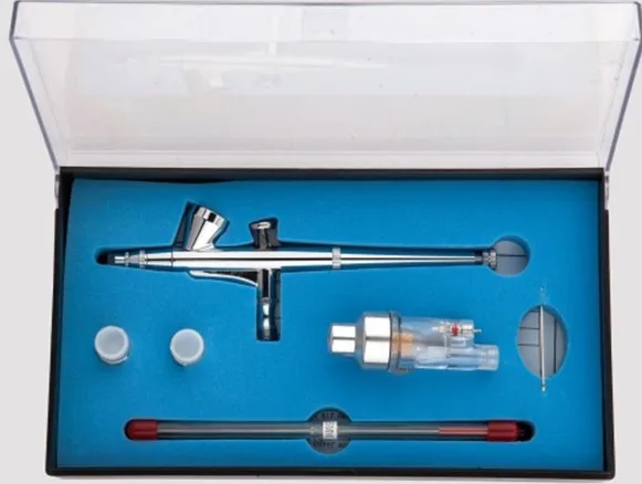 

Supply Double-Action Air Brush Cup Capacity 20cc 40cc Needle Diameter 0.2, 0.3, & Amp; 0.5 Mm TD-136F