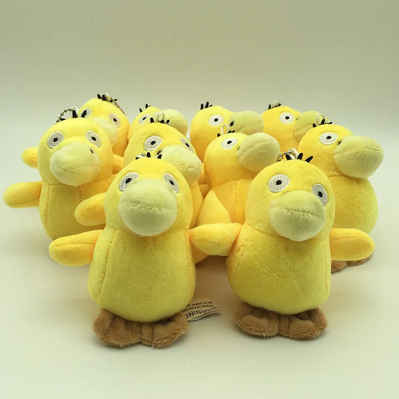 10 см 10 компл. Psyduck Висячие орнаменты милые горячие личности Новые Горячие Хорошее качество Рождественский подарок ребенок реалистичные мультфильм фильм игра
