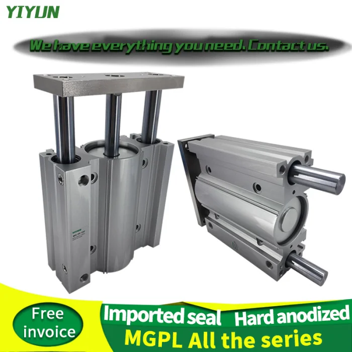 YIYUN типа SMC компактный направляющий цилиндр MGPM12-200A MGPM12-250A MGPM12-300A серия mgpl