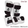 Espinilleras de brazo de Taekwondo, protector de kick boxing, Sanda, taekwondo, polainas de boxeo, protección de tobillo para MMA, Muay thai, espinilleras