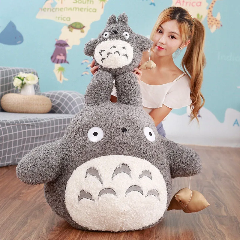 30 70 см kawaii японский стиль Studio Ghibli аниме кошка чучело животное Длинная Подушка Мой